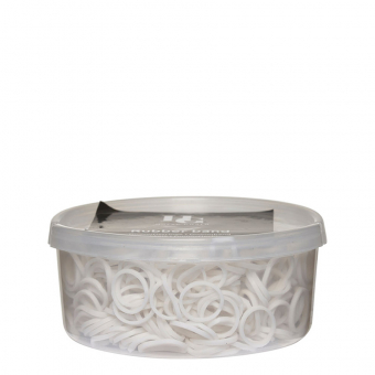 Rubber Bands 750pcs HG White