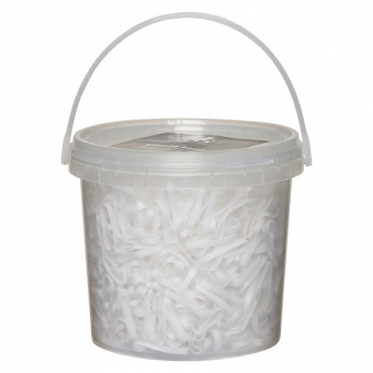 Silicone Bands 1500pcs HG White