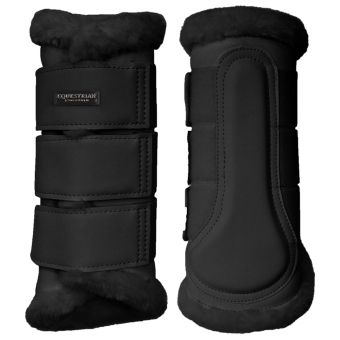 Brushing Boots ES Faux Fur Black