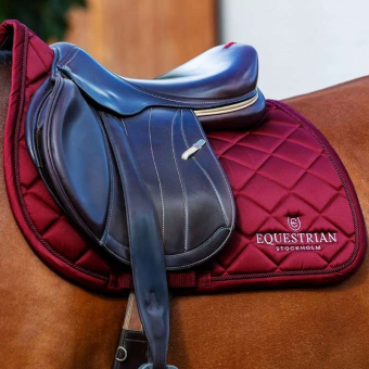 Saddle Pad ES Line Bordeaux