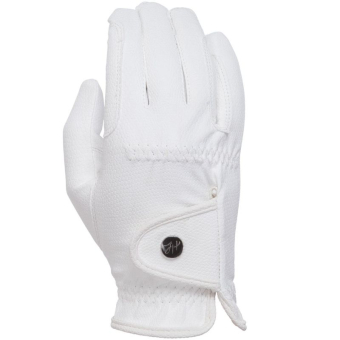 Riding Gloves Flexible Grip White