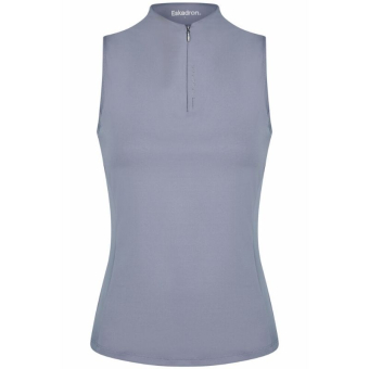 Riding Top Tank Half Zip Classic Sports Purple