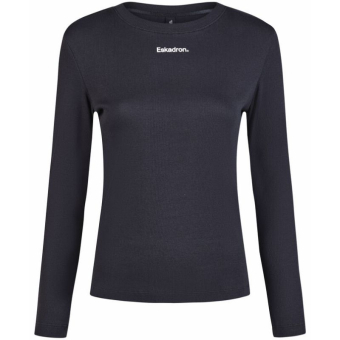 Top Rib Longsleeve Classic Sports Navy Blue
