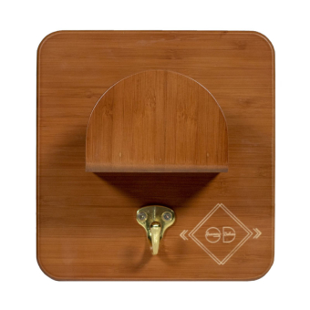 Bridle Hanger Single Brown