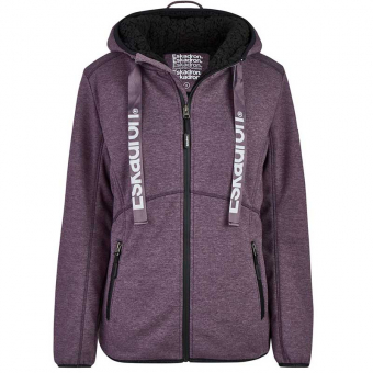 Hoodie Zip Ruby Deepberry