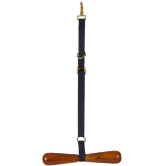 Saddle rack T-Hanger Navy Blue
