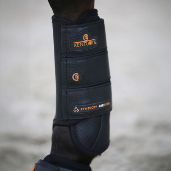 Leg Protection Eventing Air Tech Front Black
