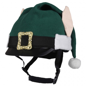 Helmet Cover Christmas Elf Green