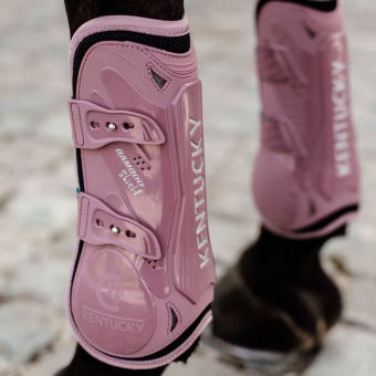 Tendon Boots Bamboo Shield Pink