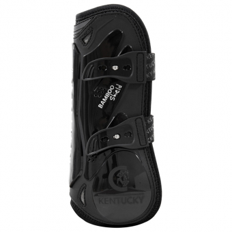 Tendon Boots Bamboo Shield Black