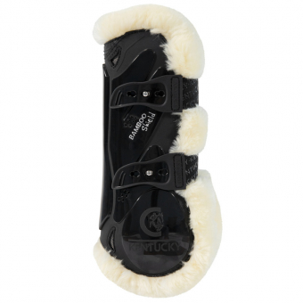 Tendon Boots Sheepskin Bamboo Shield Black