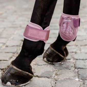 Young Horse Tendon Boots Shield Pink