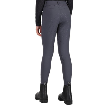 Riding Breeches Kids/Junior Livora Full Grip Grey