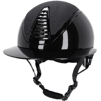 Riding Helmet Glendale Polo Visor Black