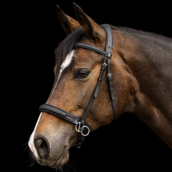 Bitless Bridle Supersoft X-Line Black