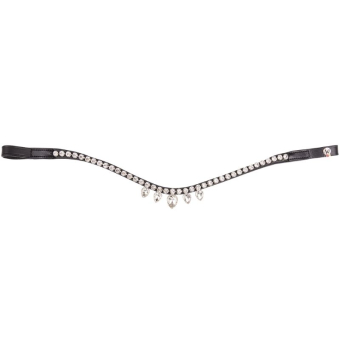 Browband X-Line Diadem Black/White
