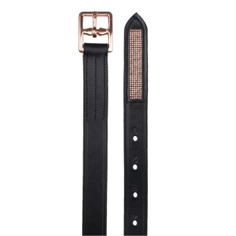Stirrup Leathers Rosé X-Line Black/Pink
