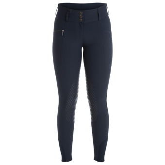 Riding Breeches Candy Super-X Mira High Knee Grip Navy Blue