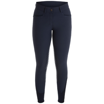 Riding Breeches Safir Super-X High Knee Grip Navy Blue