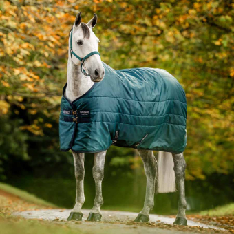 Stable Rug Amigo Insulator Ripstop 210D 50g Green/Navy/Silver