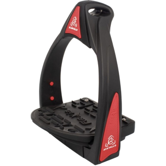 Stirrups Flexia Black/Red