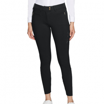 Riding Breeches Adele Premium Knee Grip Black