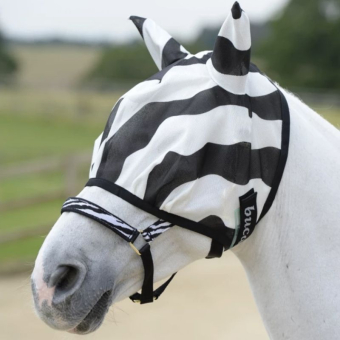 Fly Mask Buzz Off Zebra