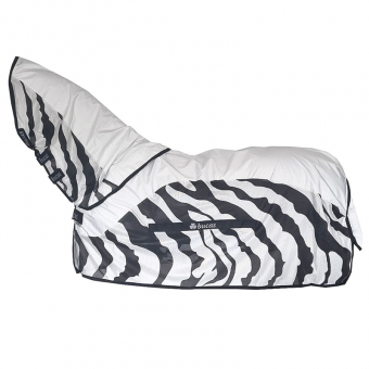 Fly Rug Buzz-Off Rain Zebra Detachable Neck