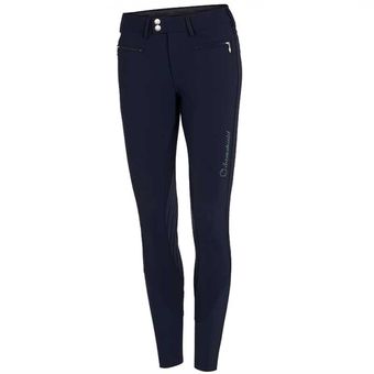 Adele Breeches Knee-Grip Navy