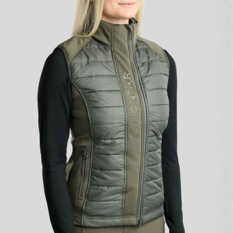Hybrid Vest Emma Quilt Forest Green