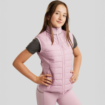 Hybrid Vest Kids/Junior MoLila Softshell Champagne Crystal Tape Candy Pink