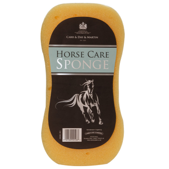 Washing Sponge Horse Care Yellow