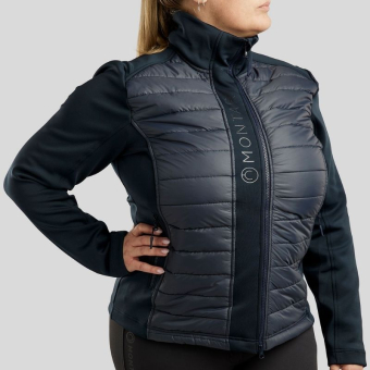 Hybrid Jacket Emma Softshell Curve Navy Blue
