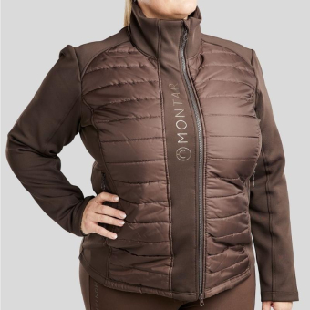 Hybrid Jacket Emma Softshell Curve Brown