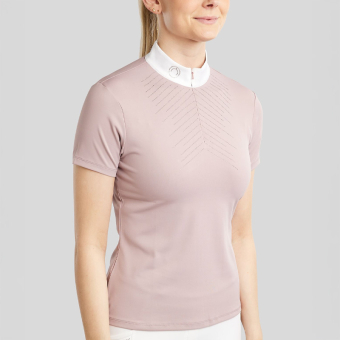 Competition Top MoSparkle Champagne Crystals Blush