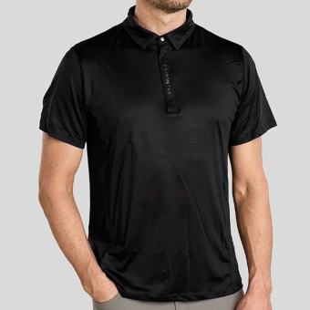 Men's Polo Shirt Clubwear Black