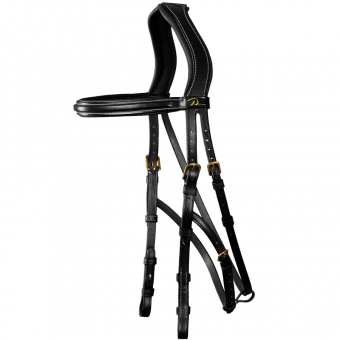 Bridle Hackamore DC Black