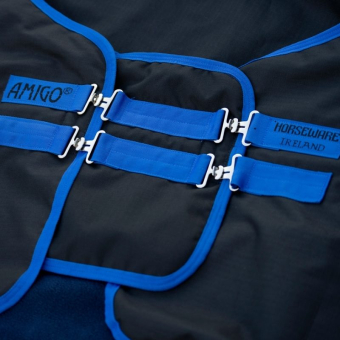 Chest Expander Amigo Ripstop Straight Front 900D Black/Blue