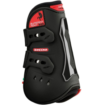 Tendon Boots Superior Air Pony Black