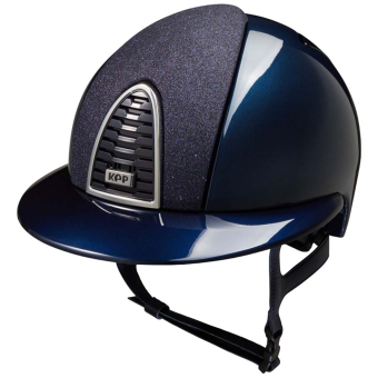 Riding Helmet Cromo 2.0 Shine Polo Inserto Star Navy Blue