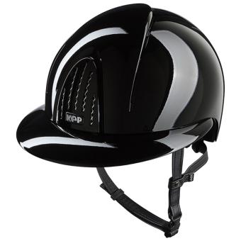 Riding Helmet Smart Nova Metal Polish Polo Black
