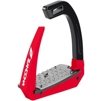 Safety Stirrups Omnia Black/Red