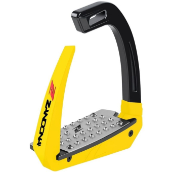 Safety Stirrups Omnia Black/Yellow