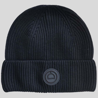 Beanie Knitted Wool Black