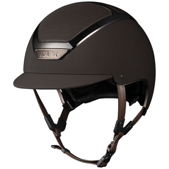 Riding Helmet Dogma Chrome Brown