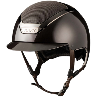 Riding Helmet Dogma Pure Shine Brown