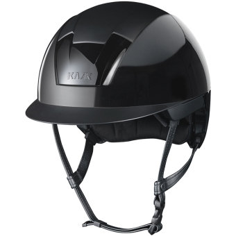Riding Helmet Kooki Shine Black