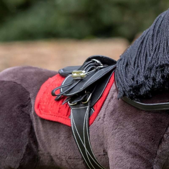 Saddle Pad Toy Pony Red