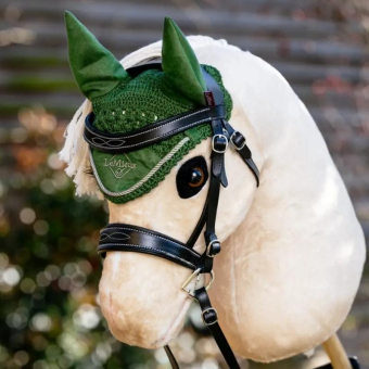 Ear Bonnet for Hobby Horse Classic Green