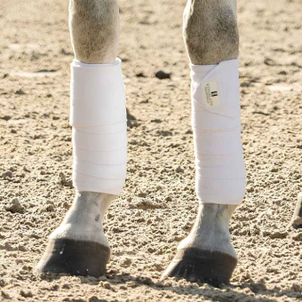 Fleece Bandages Classic 2-Pack White